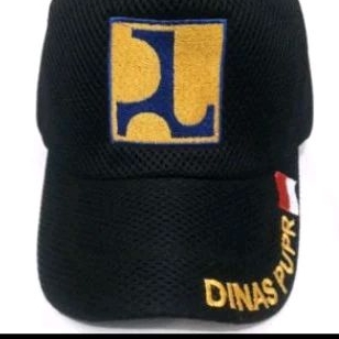 TOPI DINAS PUPR/ TOPI DINAS PEKERJAAN UMUM FULL BORDIR BERKUALITAS ORIGINAL