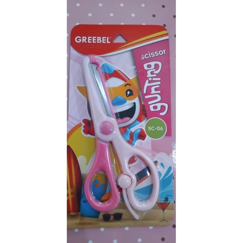 

gunting greebel SC - 06/ gunting Kerajinan anak / gunting kertas