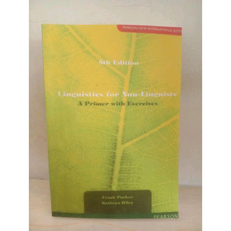 linguistics for non linguistics a primer