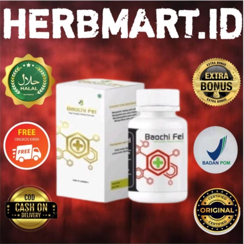 BAOCHI FEI KAPSUL HERBAL OBAT PARU ORIGINAL BAOCHI FEI