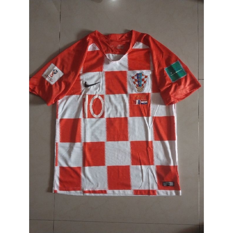 Jersey Kroasia Final WC2018 #10 Modric Size M Fullpatch