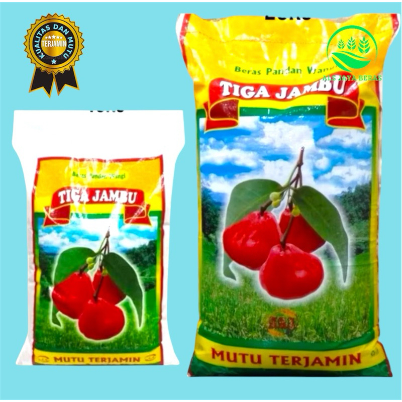 

BERAS TIGA JAMBU PREMIUM (bukan pandan wangi)