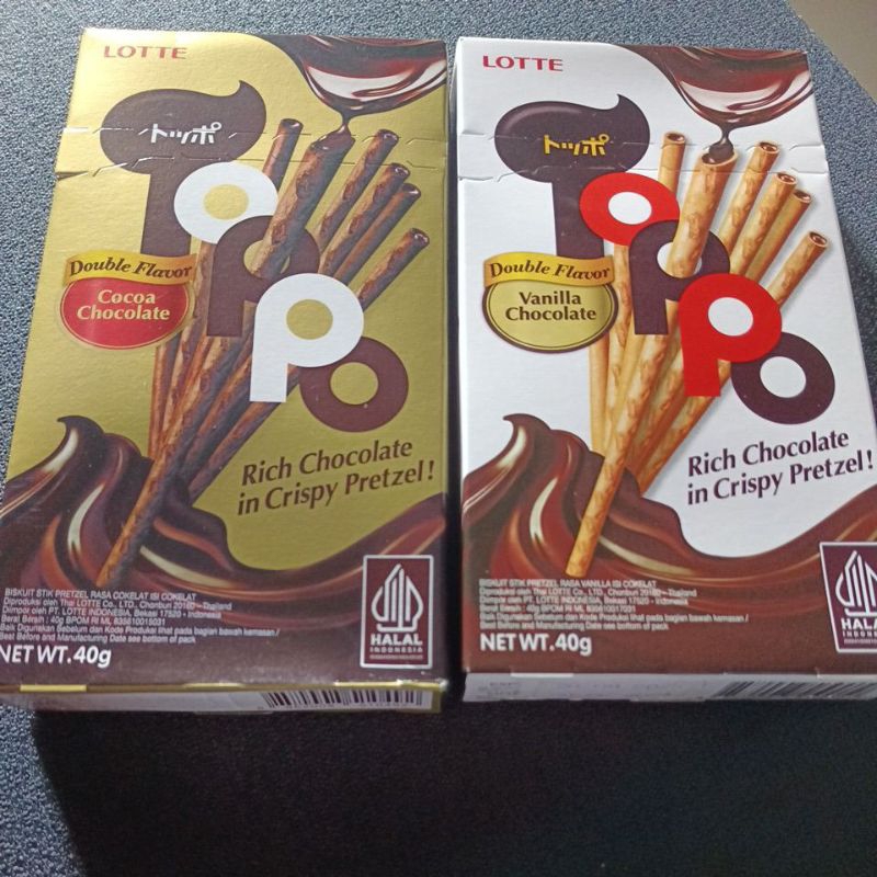 

Toppo rich chocolate 40g