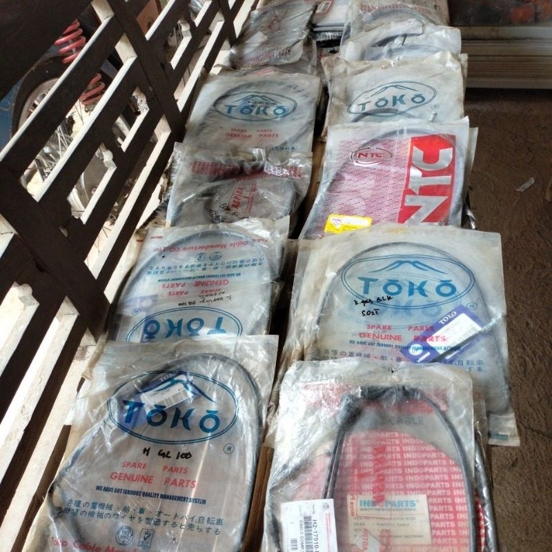 kabel gl 100 gl 125 kabel gas kopling rem speedometer rpm(Tachometer) Honda gl100