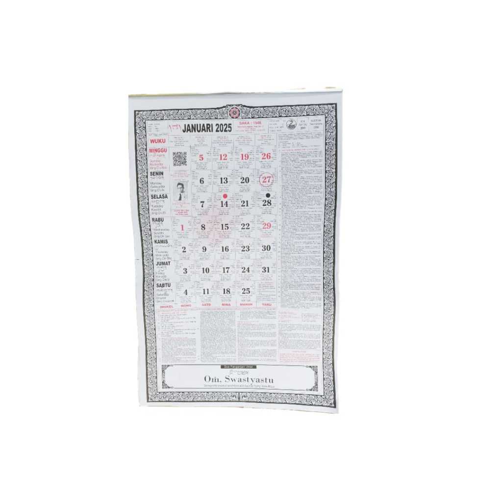 

Kalender Bali 2025 Bangbang Gede Rawi Baru Kalender Dinding Stok Terbatas