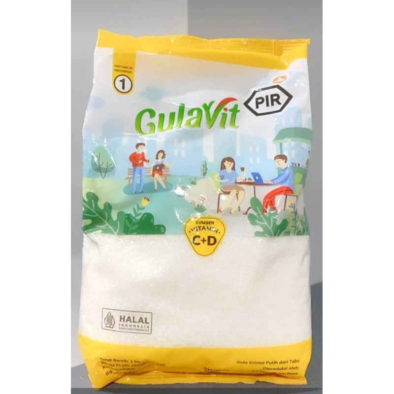 

Gulavit 1 karton gula pasir putih @1kg ( 1 karton isi 20)
