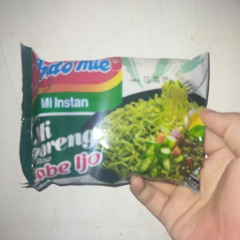 

Indomie, Mi Instan, Mi Goreng Cabe Ijo