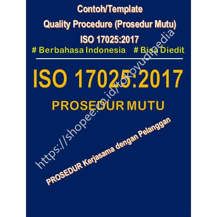

Softcopy Contoh/Template Prosedur Kerjasama dengan Pelanggan ISO 17025:2017