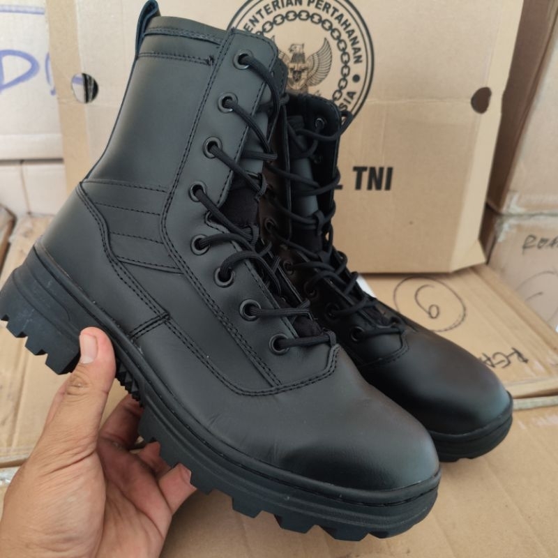 SEPATU PDL TNI JATAH KEMHAN ORIGINAL