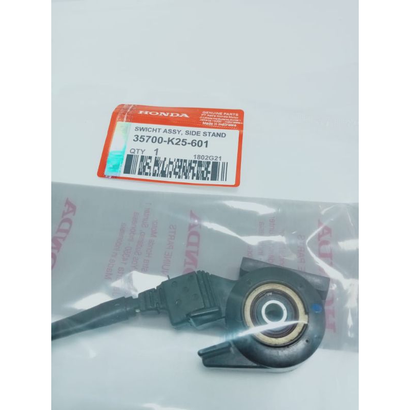 SENSOR STANDAR SAMPING KAKI SATU1 SUIT SWITCH SENSOR STANDAR MOTOR HONDA BEAT SCOOPY VARIO  SPACY OR