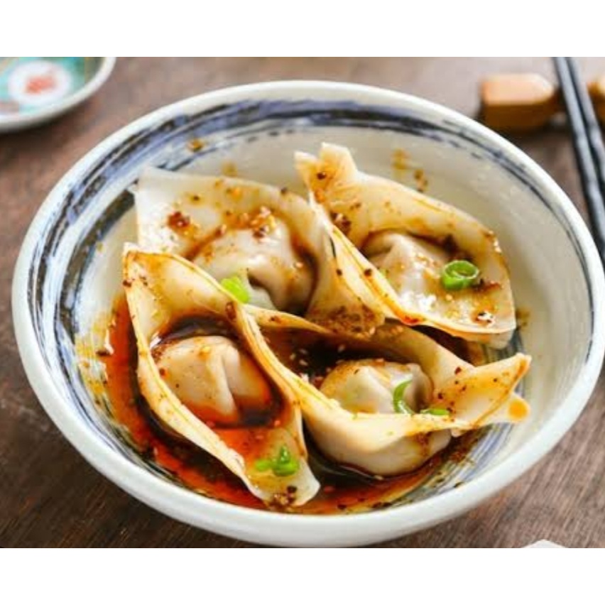 

Pangsit Ayam Chili Oil