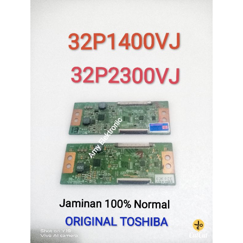 Tikon Tycon Tcon Ticon T.con Toshiba 32p1400vj 32p1400 32p2300vj 32p2300