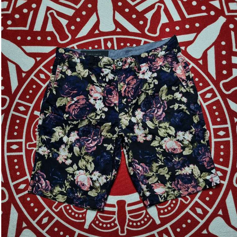 Armani Exchange Celana pendek motif flora