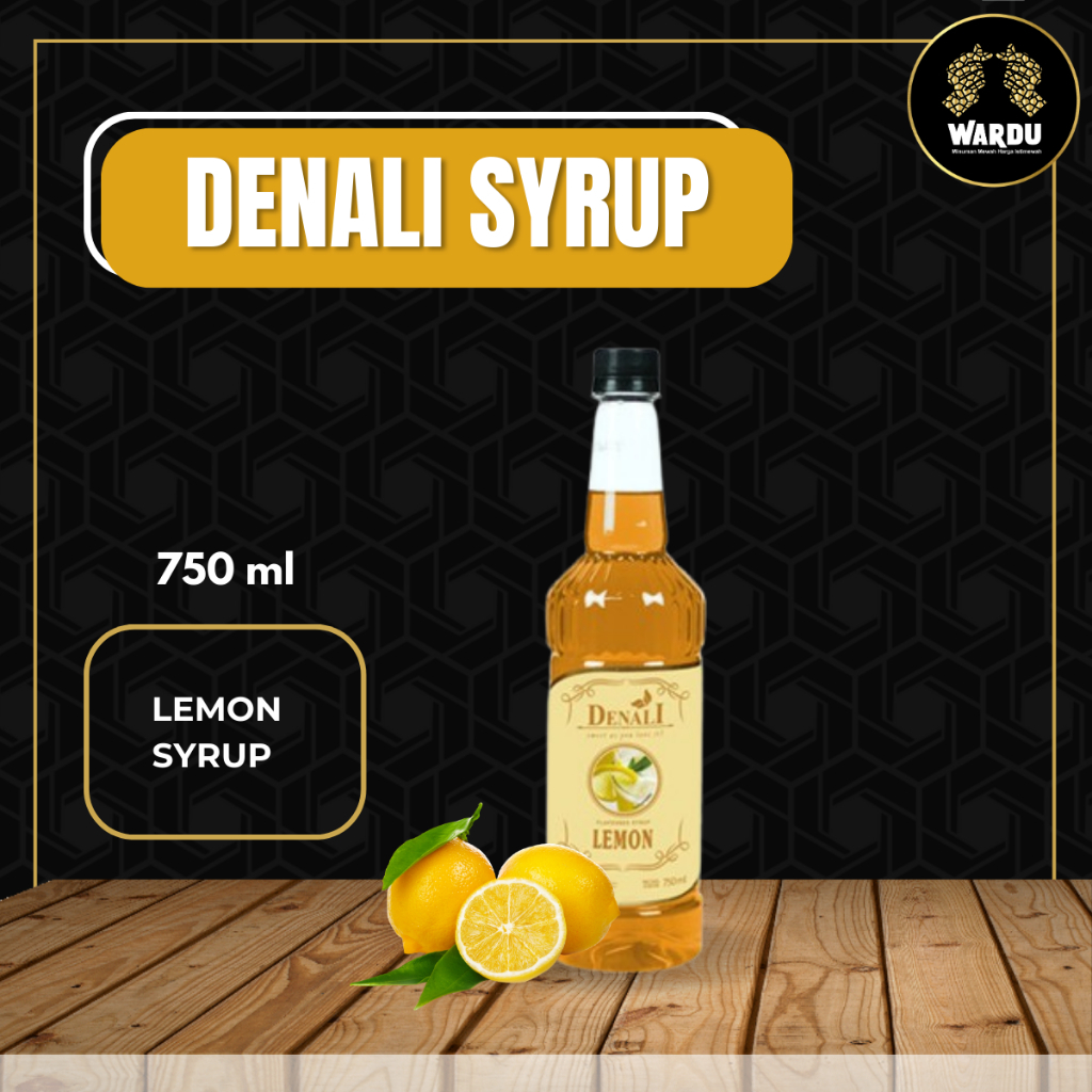 

Denali Syrup Lemon 750 ML -Denali Syrup