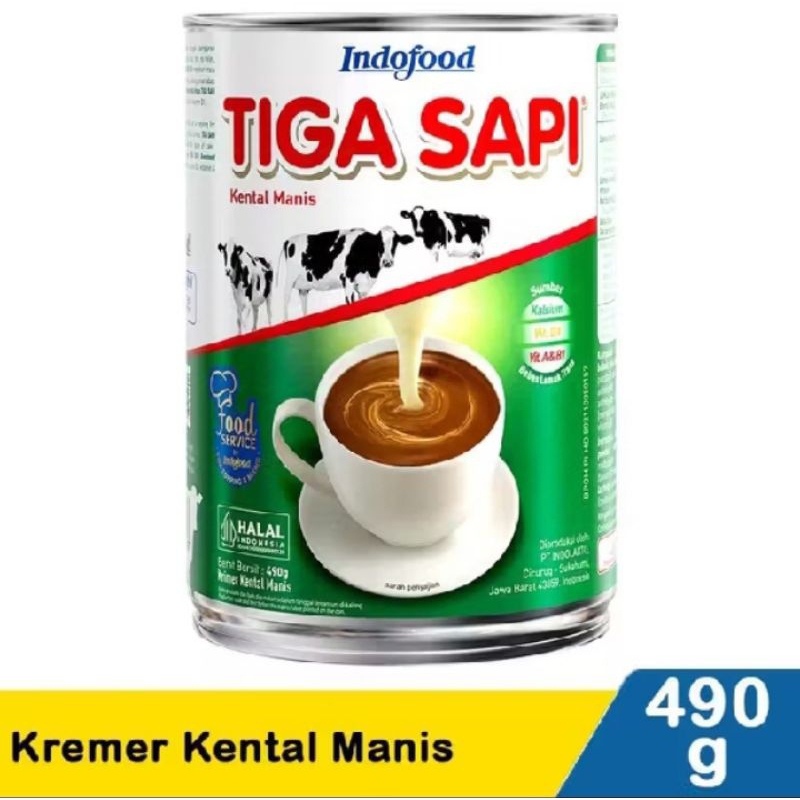 

Susu kental manis TIGA RASA | 1 Kaleng berat 490gr