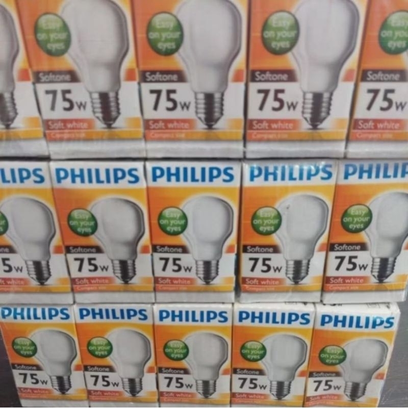 LAMPU PHILIPS SOFTONE 75 WATT | PENGHANGAT AYAM MURAH