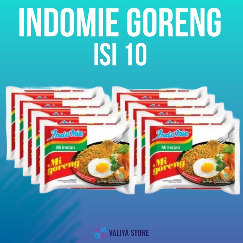 

INDOMIE GORENG ISI 10 PCS MURAH PROMO