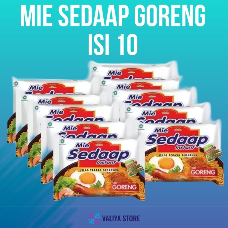

MIE SEDAAP GORENG ISI 10 pcs MURAH PROMO