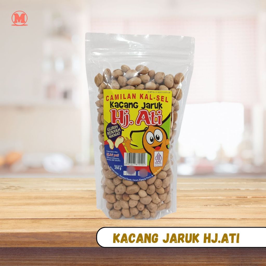 

Kacang Jaruk Hj. Ati kemasan pouch