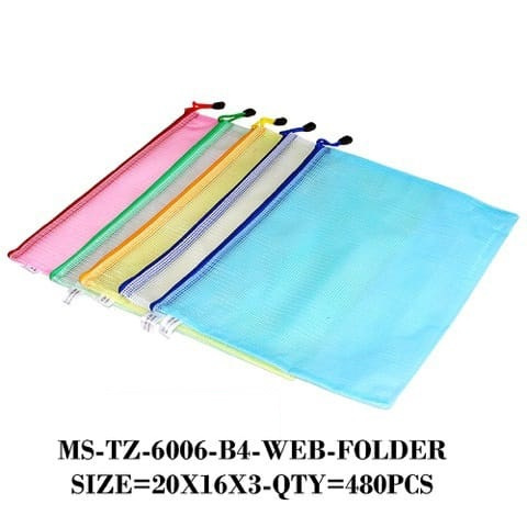 

[1 Pcs] Map Zipper Sleting B4 MS-TZ-6006-B4 / Tas Zipper Bag Folder Sleting B4 MS-TZ-6006-B4