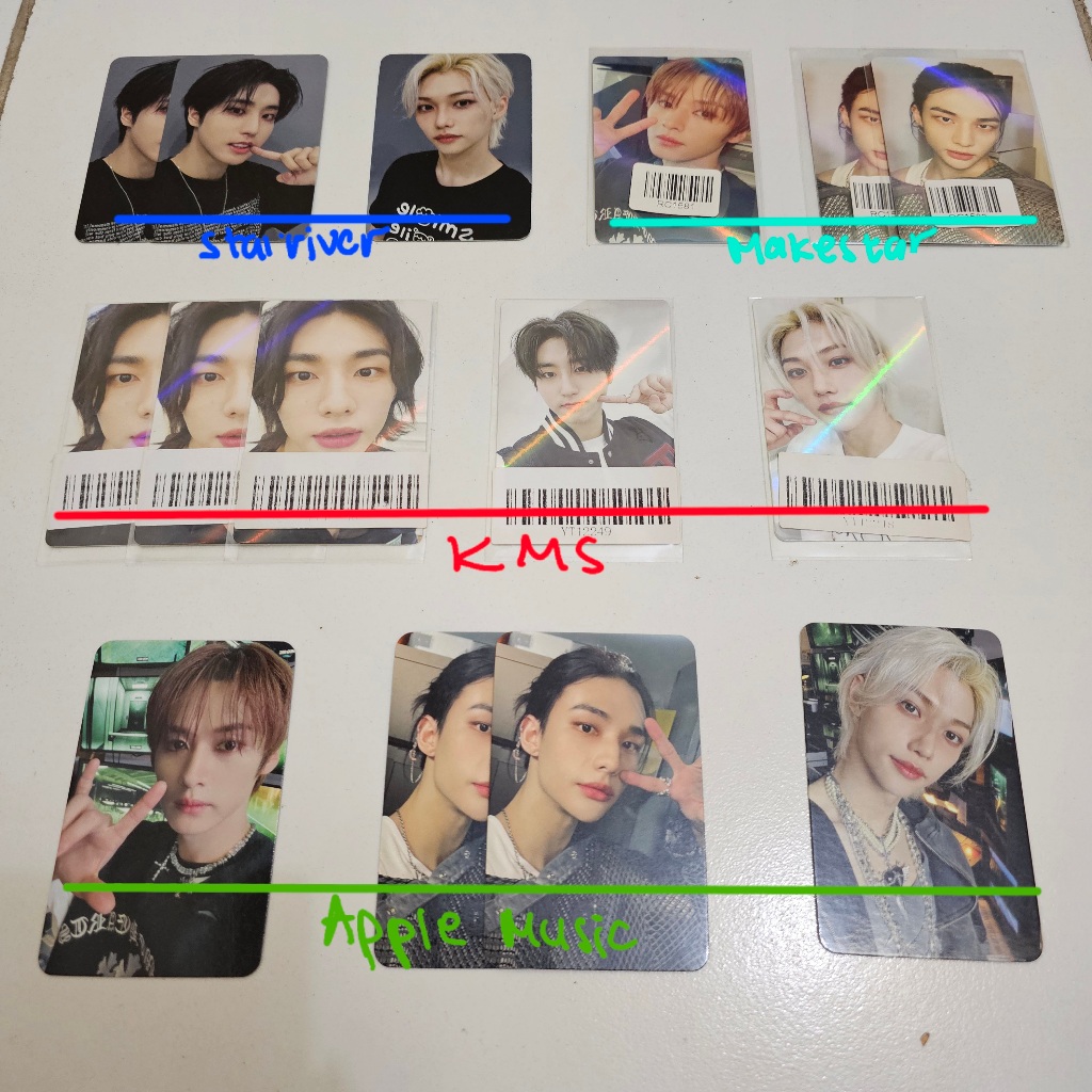 [READY] SKZ Stray Kids ROCKSTAR POB Benefit Starriver Makestar KMS KMStation Appmus