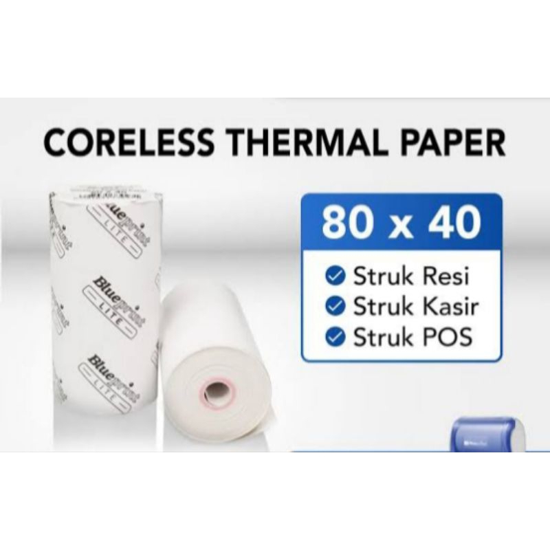 

Kertas Print Thermal Blueprint 80X40 - Print Thermal - Kertas Print - Kasir