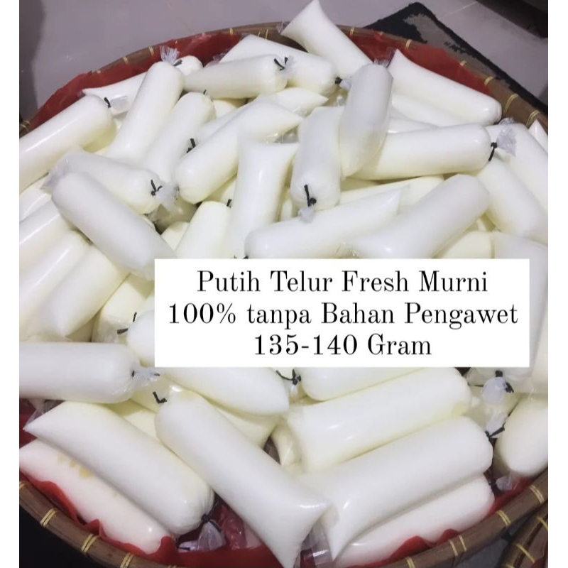 

PUTIH TELUR MATANG FRESH 140 GRAM