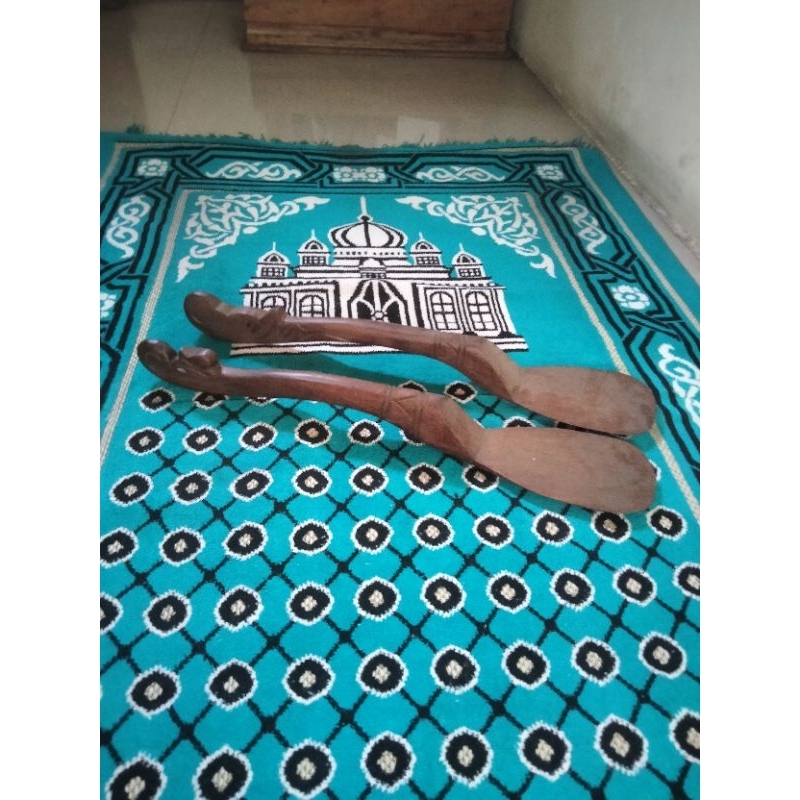 centong kayu jati tua antik