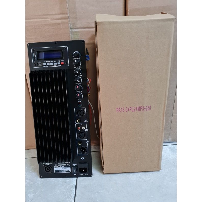 modul PA15D+MP3 uk 16,5x40cm