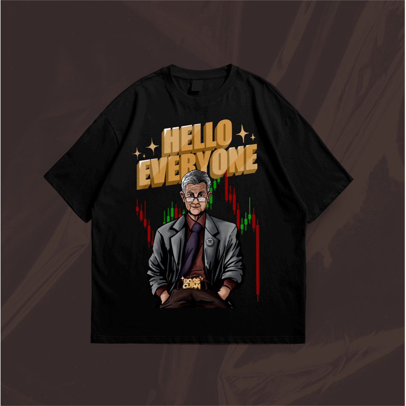 Merchandise By BOSSCUAN / POWELL T-Shirt / Kaos Oblong Jerome Powell