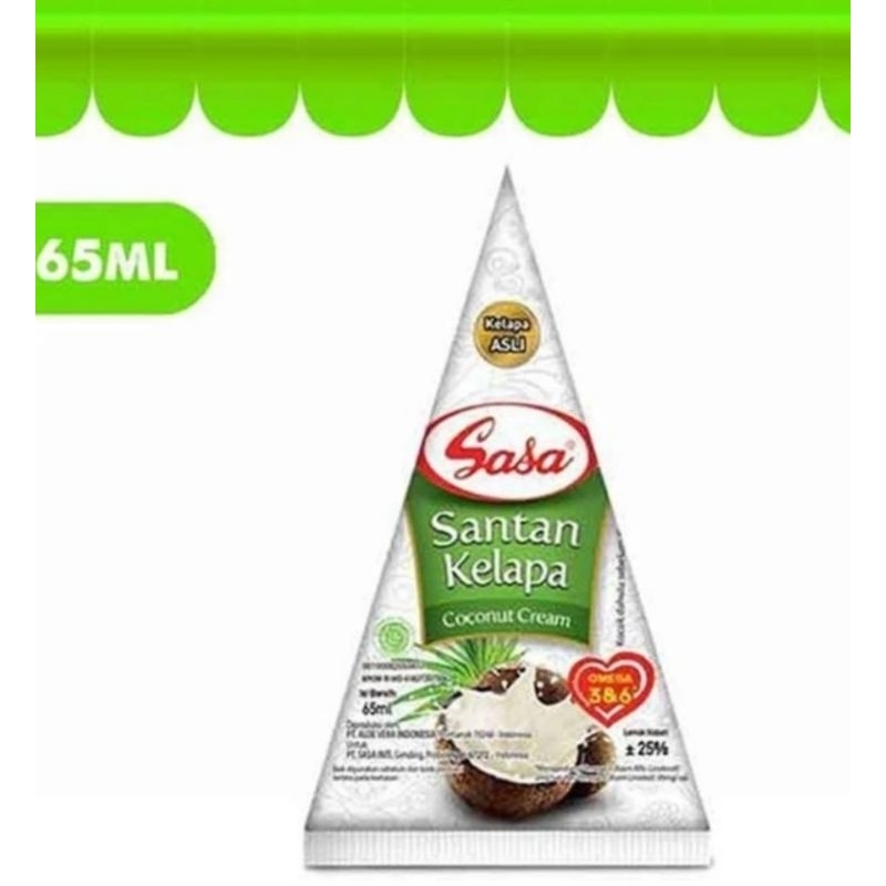 

Sasa Santan 65ml Santan Instan Cair