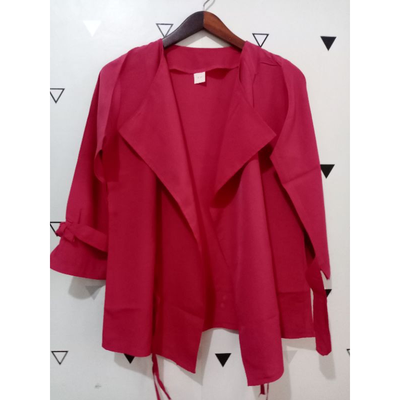 Cardigan Fuschia Preloved