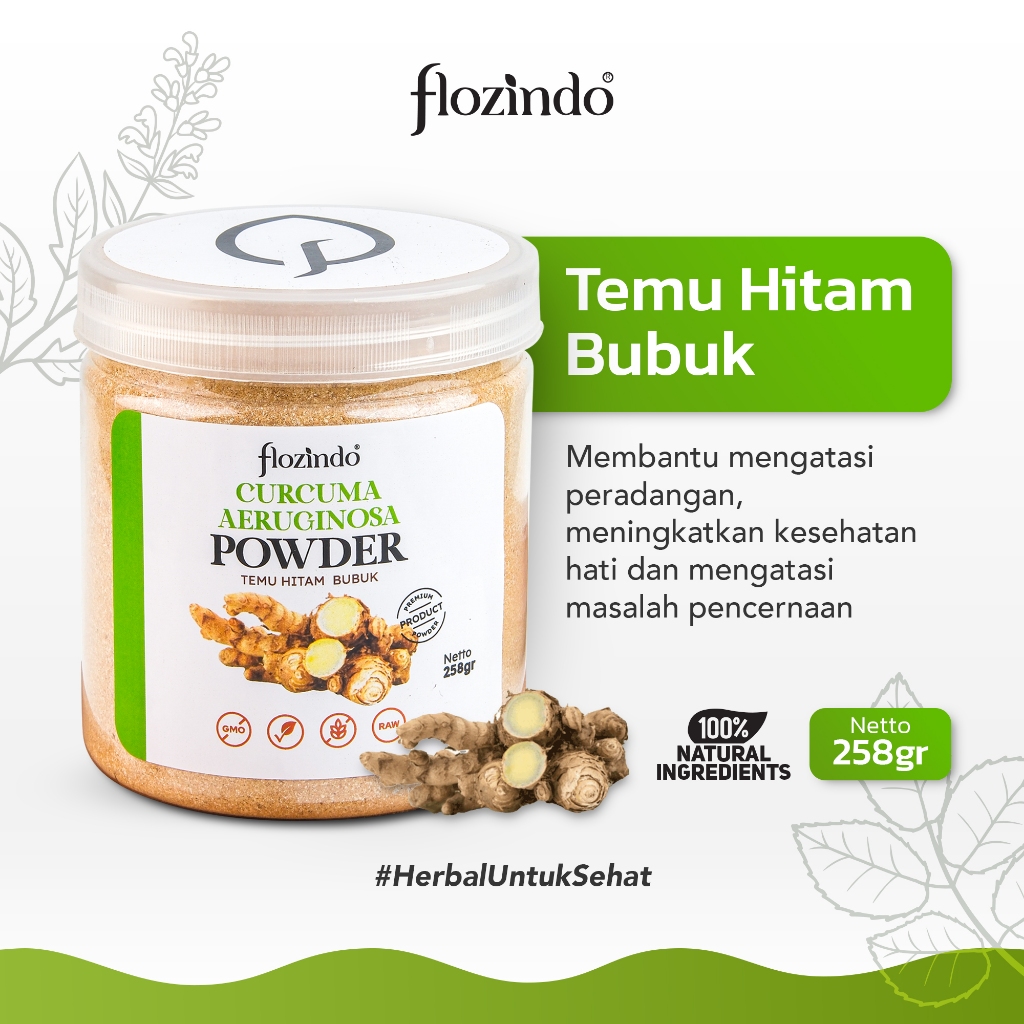 

Myorganic Curcuma Aeruginosa Powder / Temu Hitam Bubuk