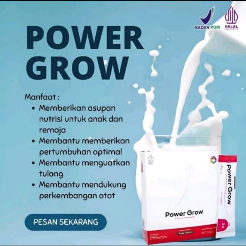 

Power Grow Susu solusi peninggi badan Kids Uisa 5-11th (10sachet) Original