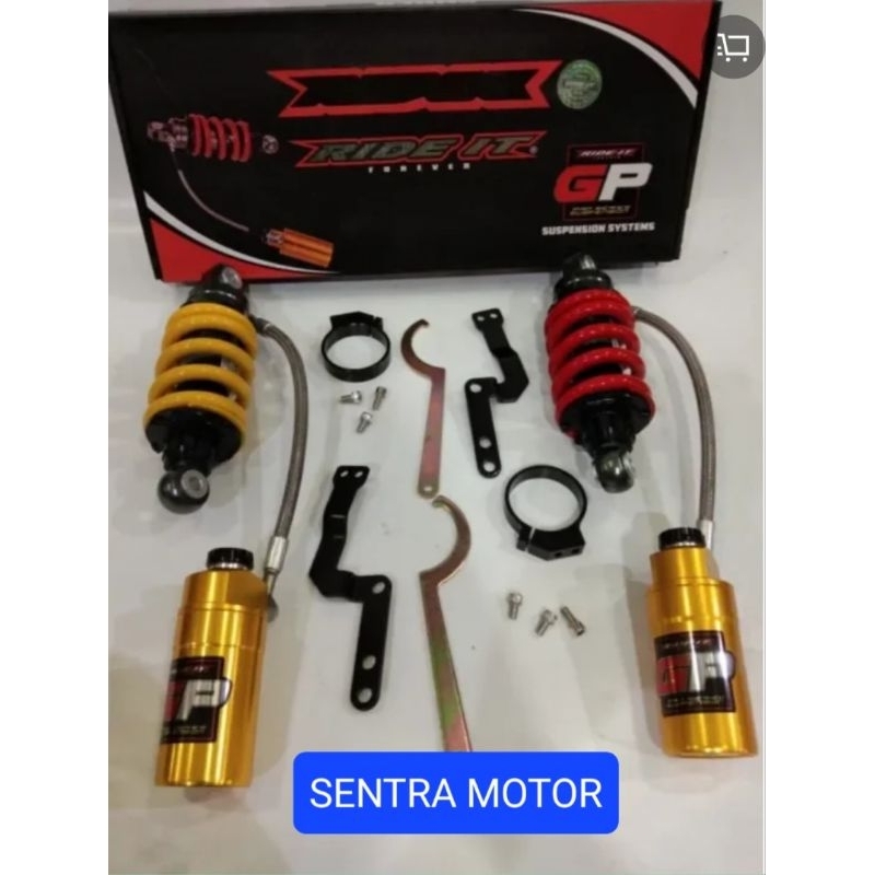 Shock Belakang Jupiter MX Model Tabung Pisah Shock MX Model Tabung Misah

