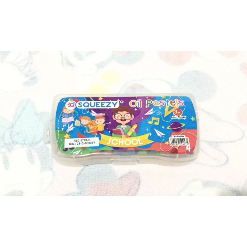 

Crayon Candy Squeezy Murah 12 Warna / Crayon Squeezy Oil Pastel / Krayon Murah Bagus Berkualitas