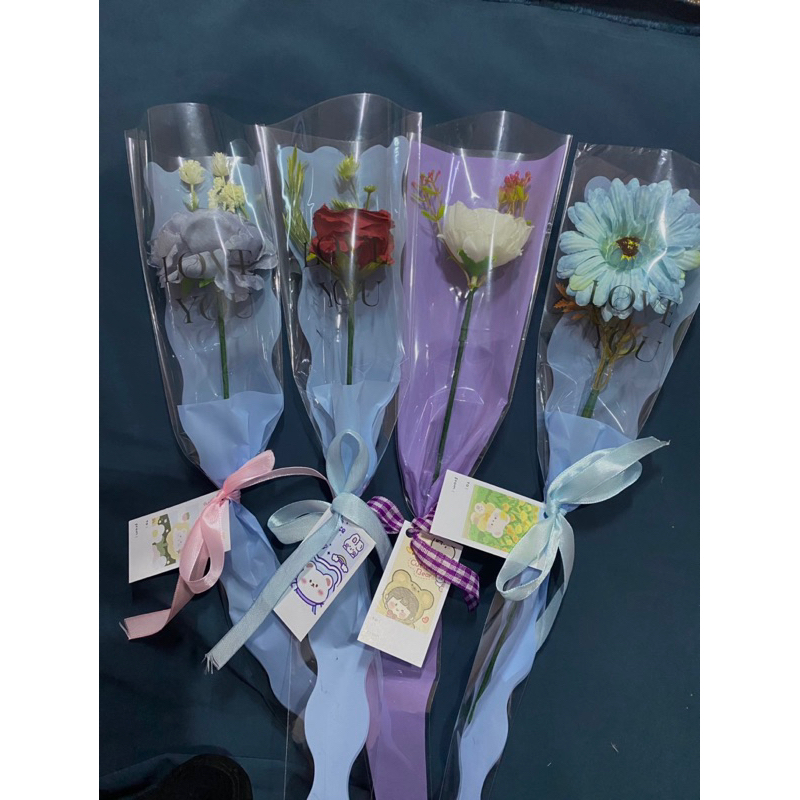 

single buket/buket hari guru/buket murah