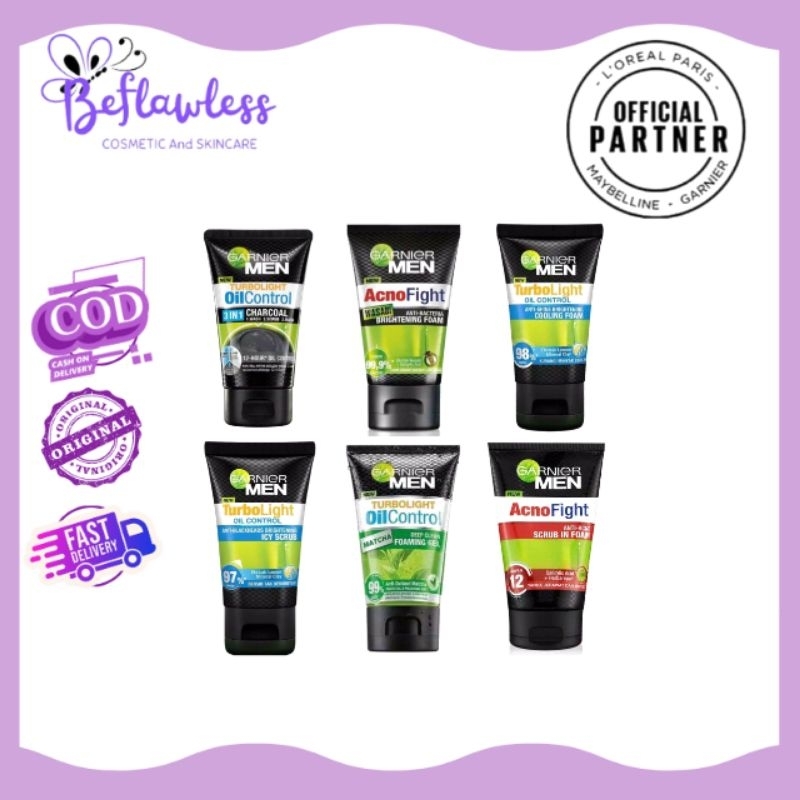 GARNIER MEN FACIAL FOAM 100ml/50ml