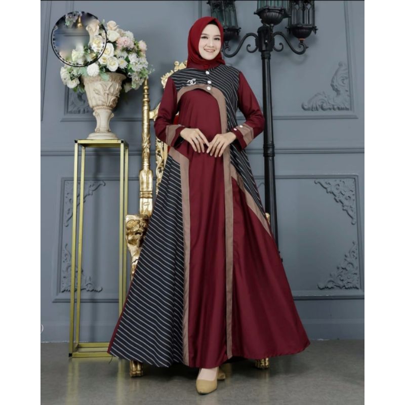 GAMIS FIZZI/DRESS TOYOBO CANTIK