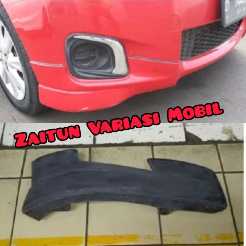 Zaitun Variasi Bodykit Yaris tipe J/E/S 2012 2013 bagian depan kanan kiri Body kit