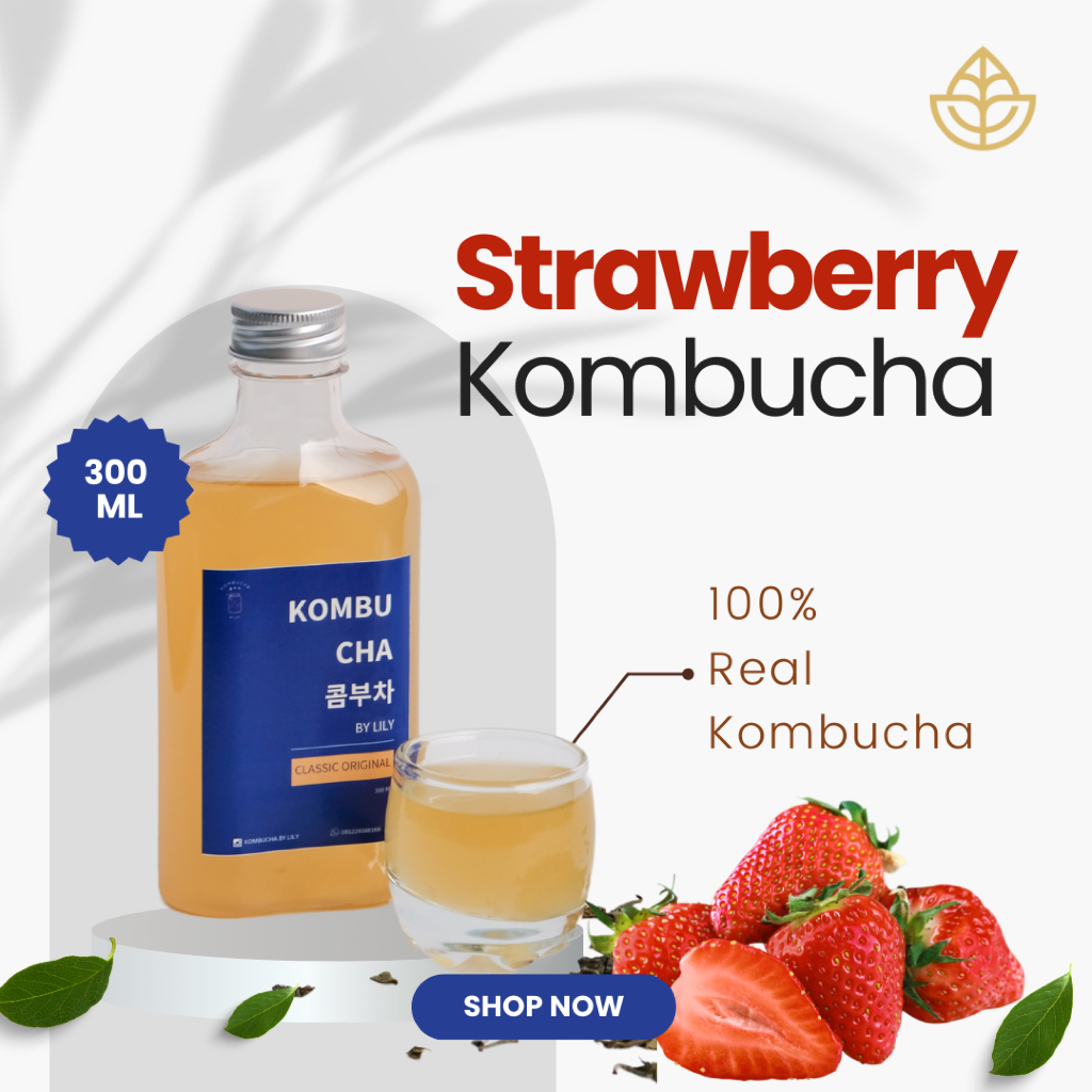 

KOMBUCHA - STRAWBERRY