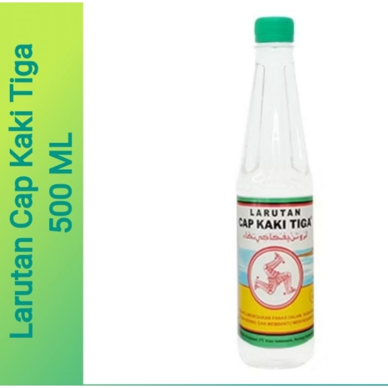 

Larutan Cap Kaki Tiga 500ml