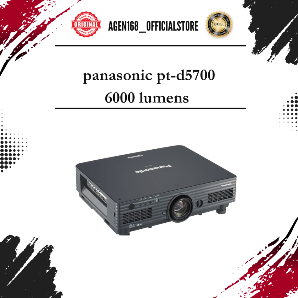 PROYEKTOR panasonic pt-d5700 6000 lumens