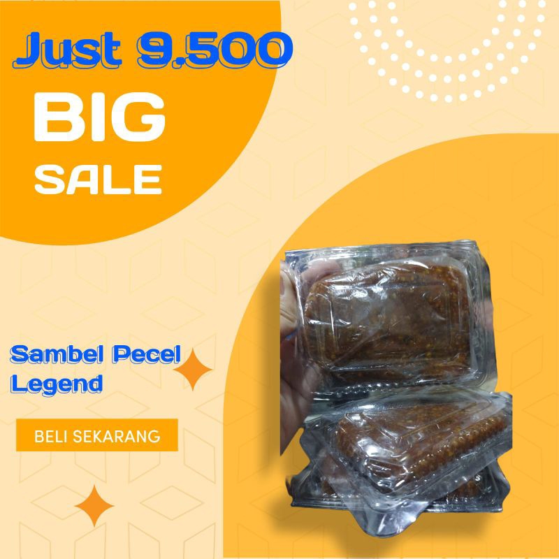 

sambel pecel legend 2 ons
