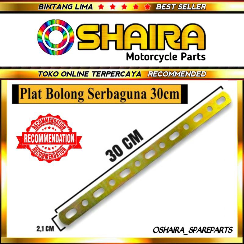 Besi Plat Bolong Lobang Universal breket besi plat bolong plat besi lubang breket spakbor