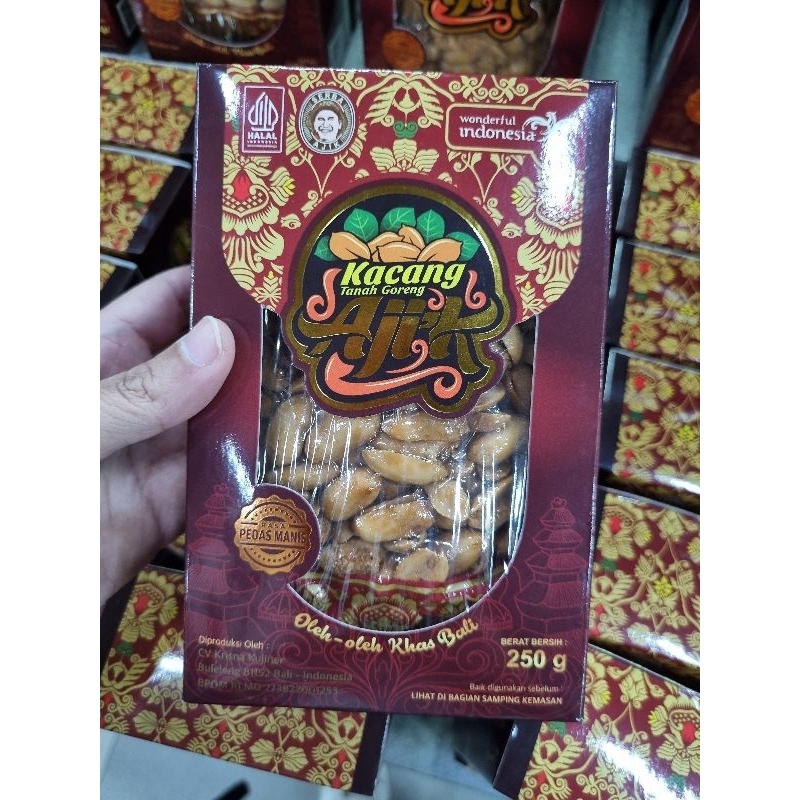 

KACANG KAPRI 250 GR KACANG AJIK KRISNA OLEH OLEH KHAS BALI