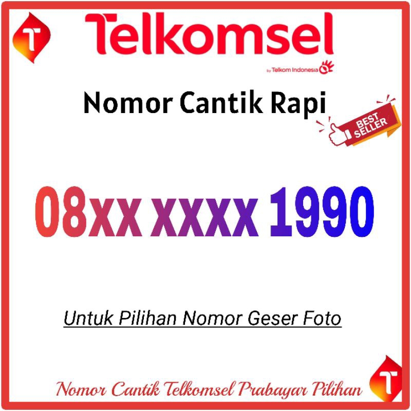 nomor cantik Telkomsel simPATI 1990