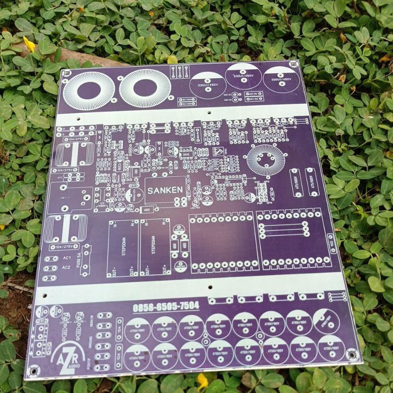 PCB smps fullbridge pfc.5kva