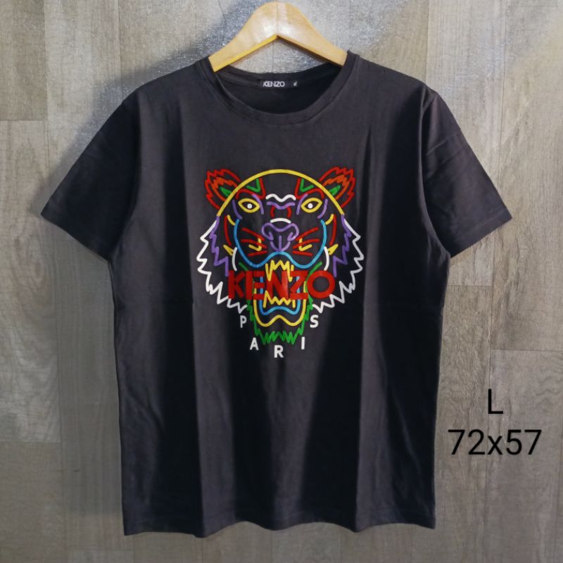 Kaos T-Shirt Kenzo No Tag Bawah Second Original 100%