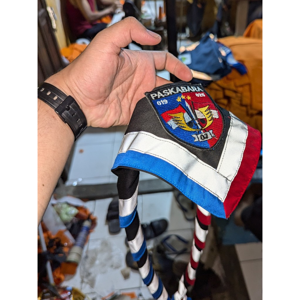 SCRAF/ SCARF/ HASDUK PRAMUKA BORDIR BAHAN TERBAIK